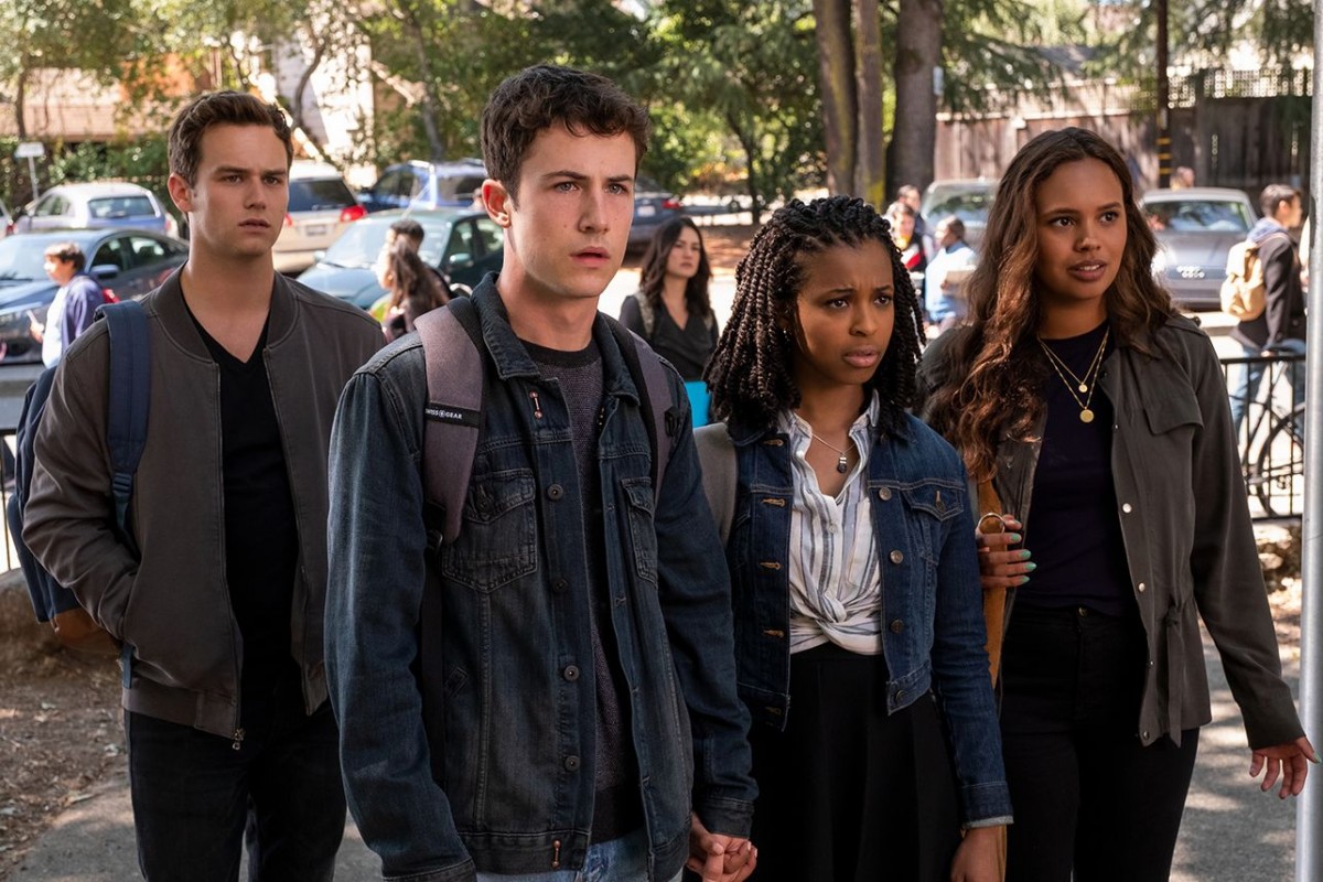 Diversos dels protagonistes de «13 Reasons Why»